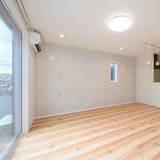 1F リビングダイニング(1) 調光ダウンライト照明