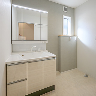 1F 洗面室 洗面台90cm幅タカラスタンダード